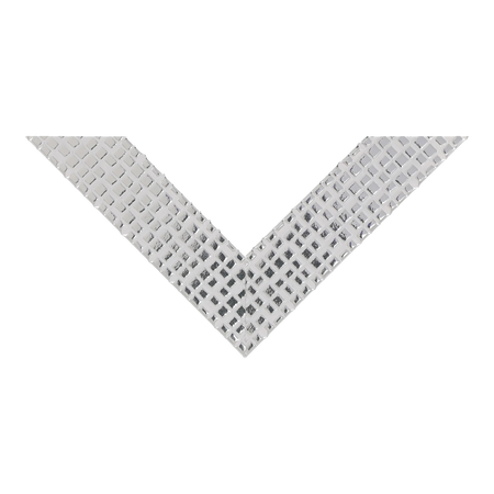 Top view of Mosaic picture frame in silver