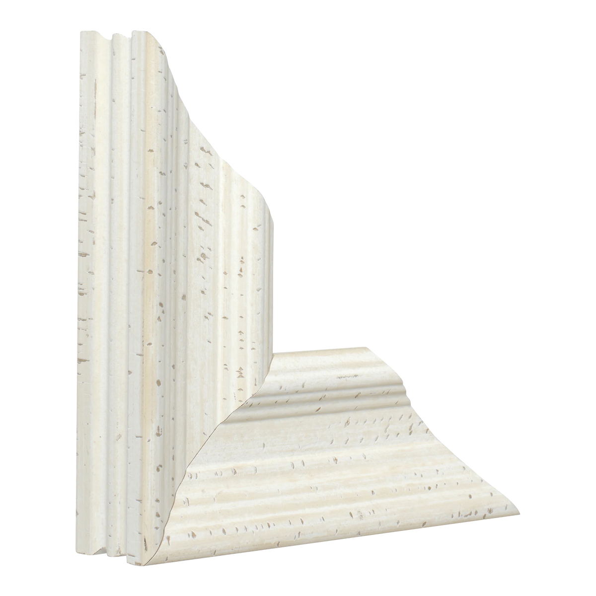 Muse II in distressed white picture frame