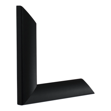 Vertical view of nero black picture frame sample