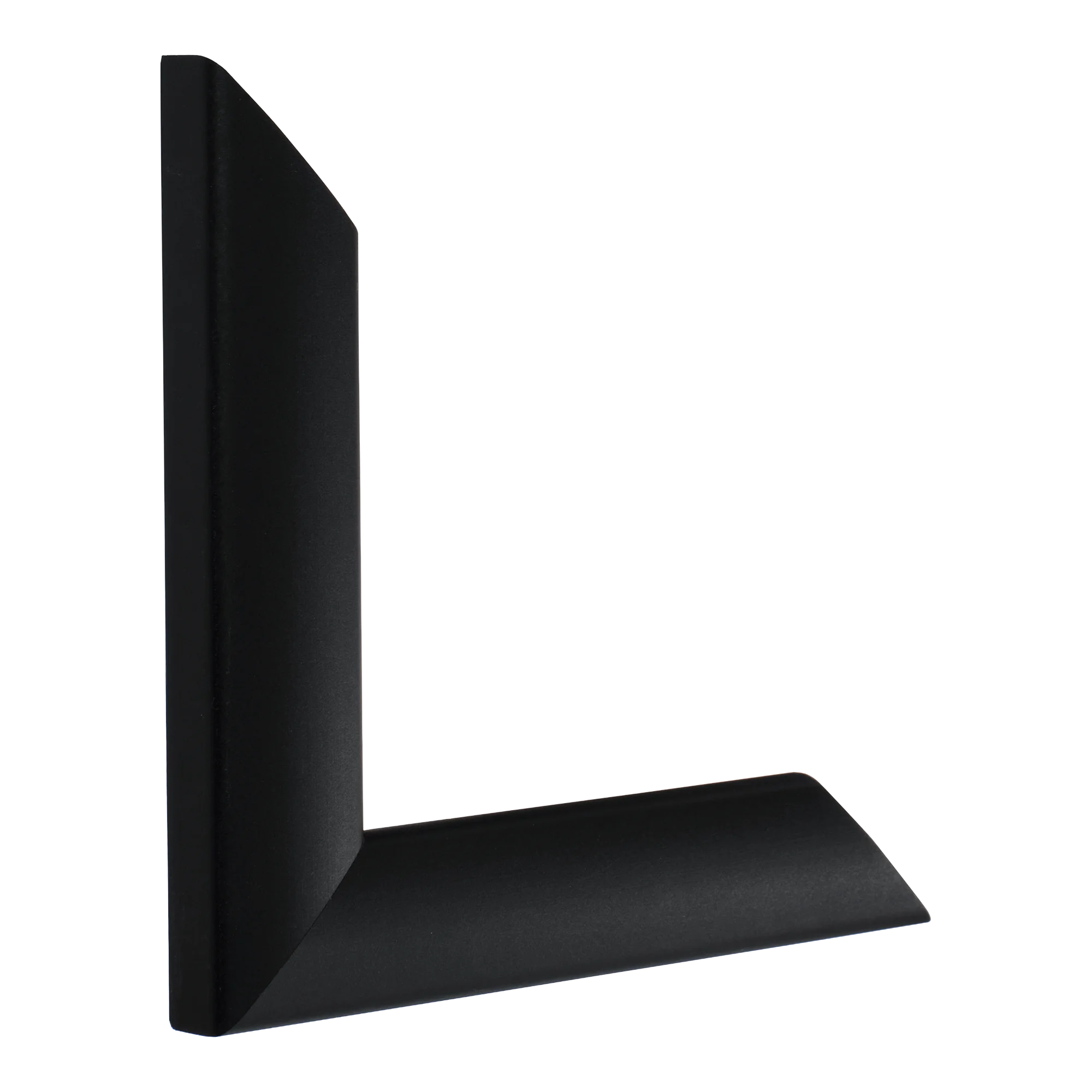 Vertical view of nero black picture frame