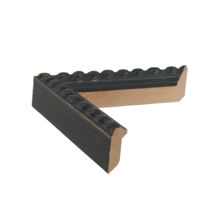 Side view of Nimbus picture frame in blue