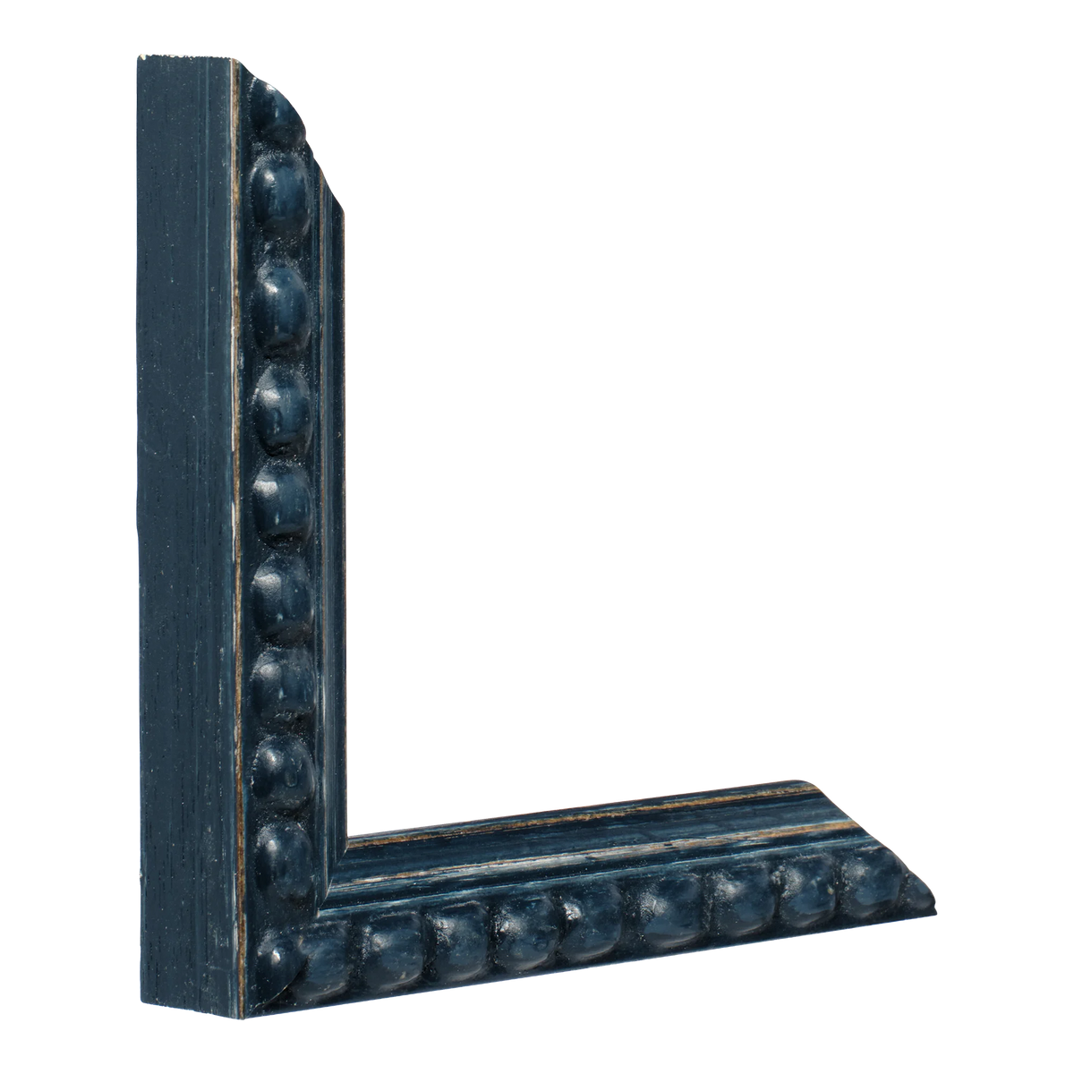 Vertical view of nimbus blue picture frame