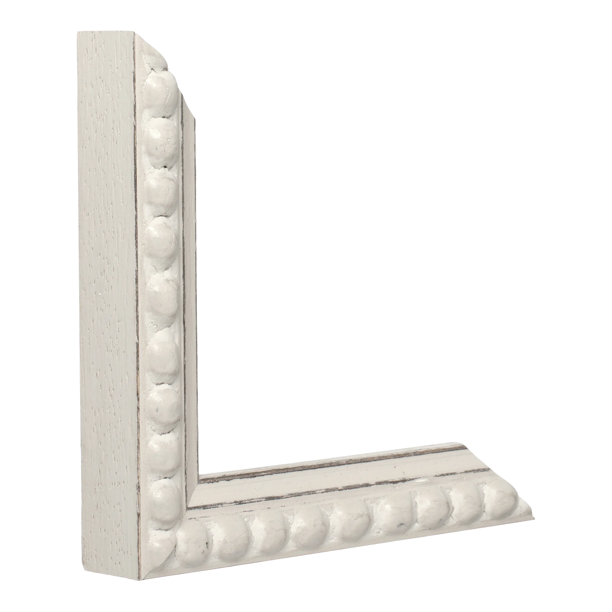 Vertical view of nimbus cream picture frame