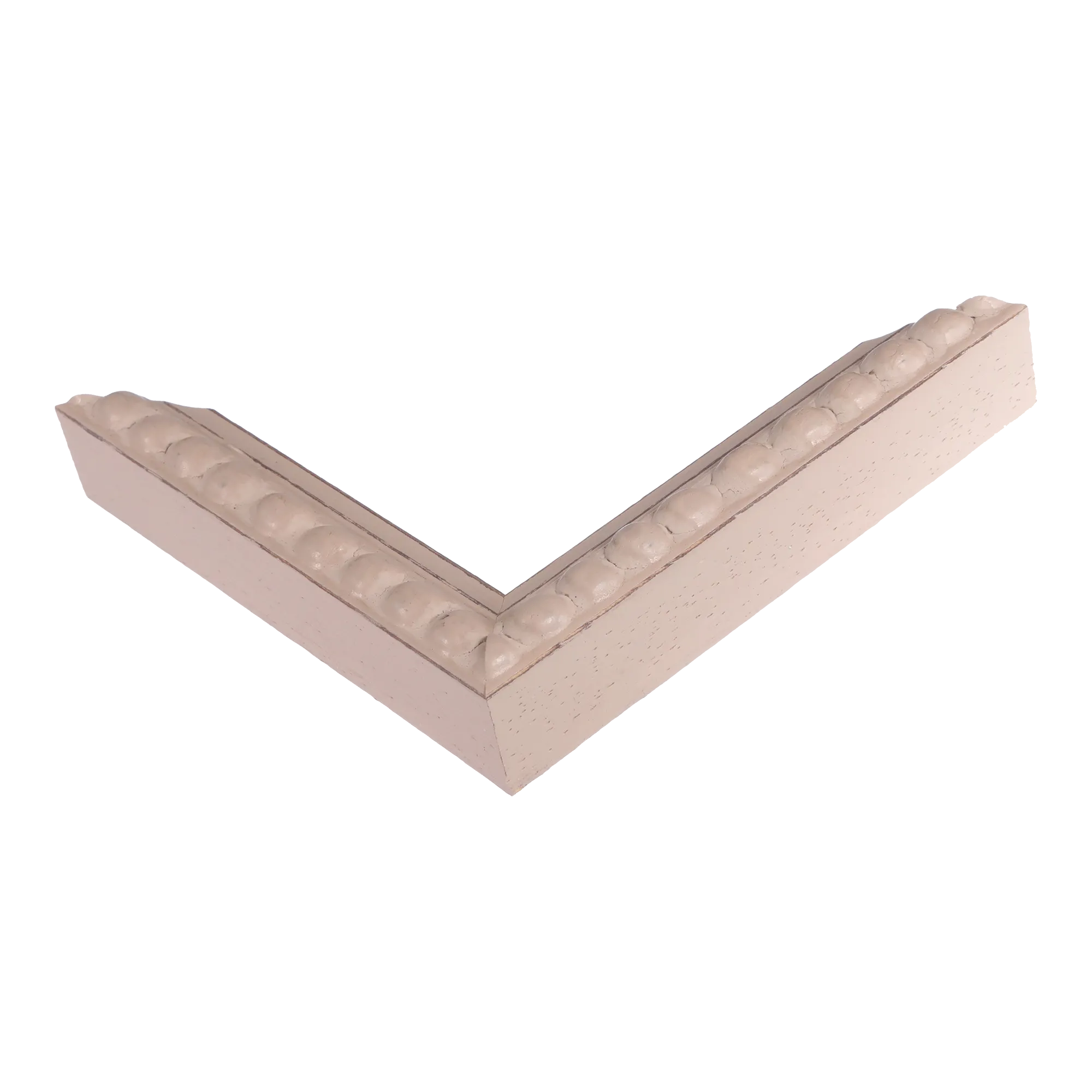 Corner view of Nimbus in cream picture frame