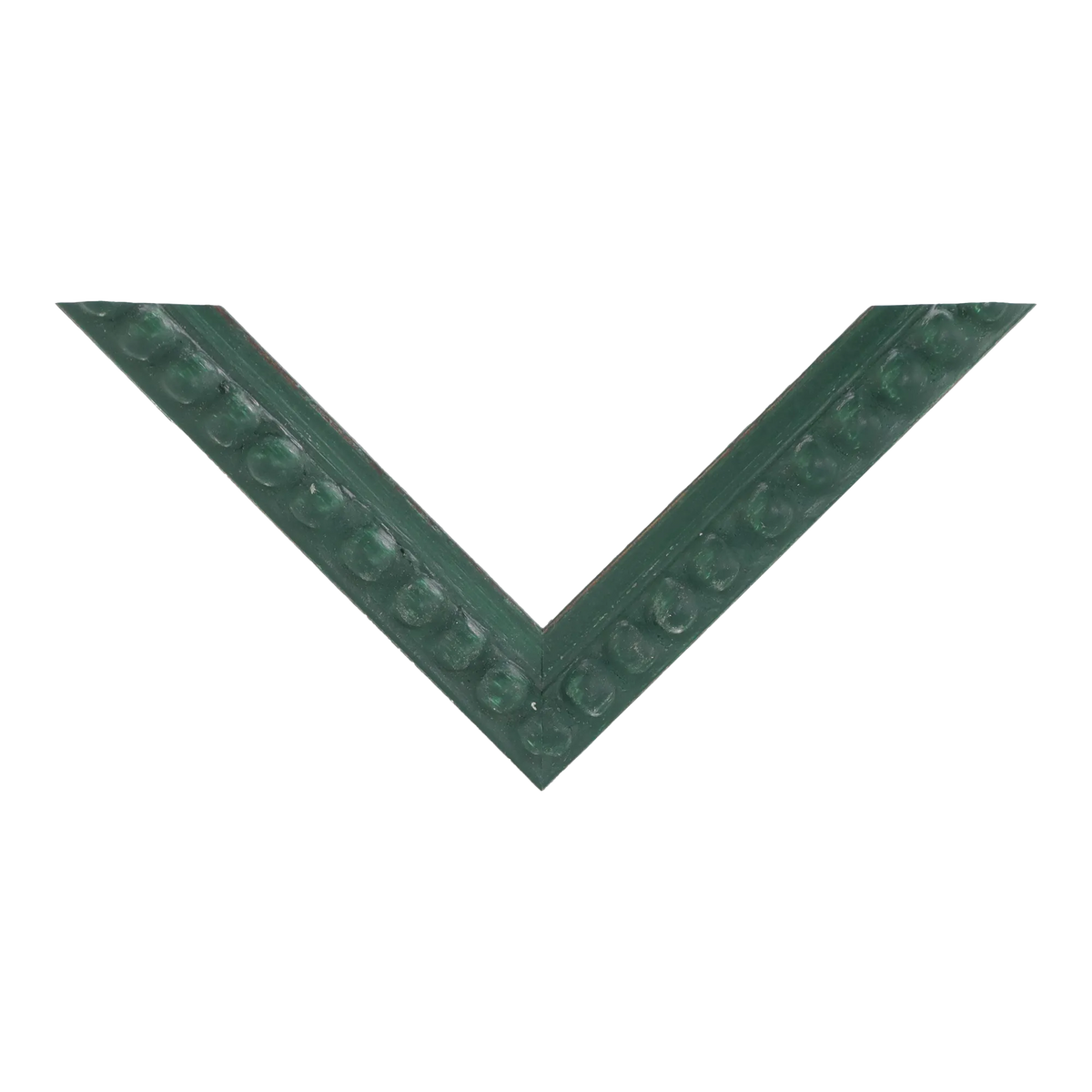 Top view of Nimbus picture frame in dark green