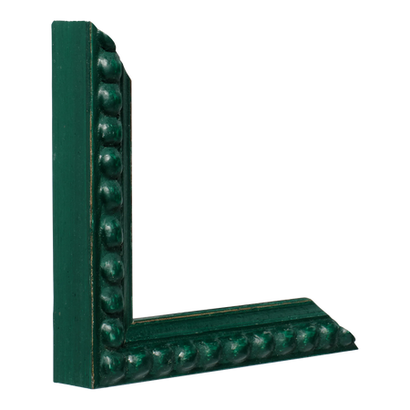 Vertical view of nimbus dark green picture frame