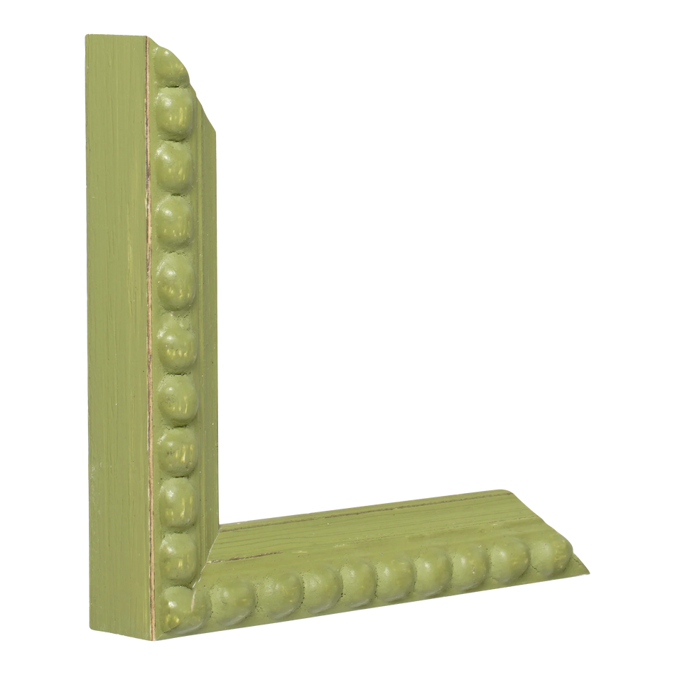 Vertical view of nimbus green picture frame sample