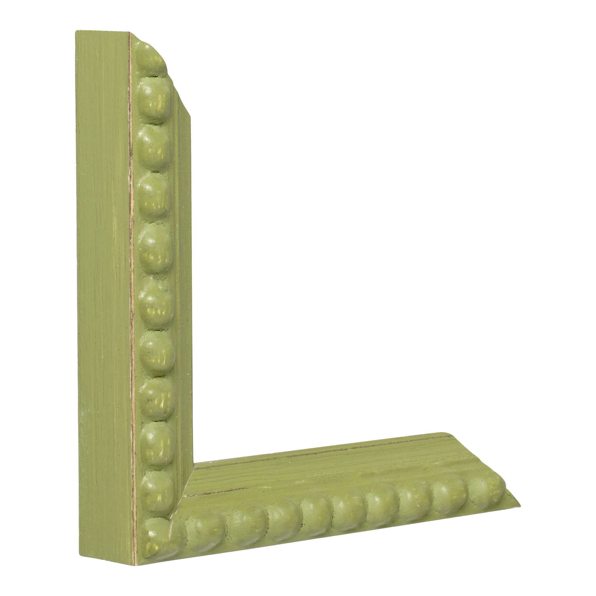 Vertical view of nimbus green picture frame