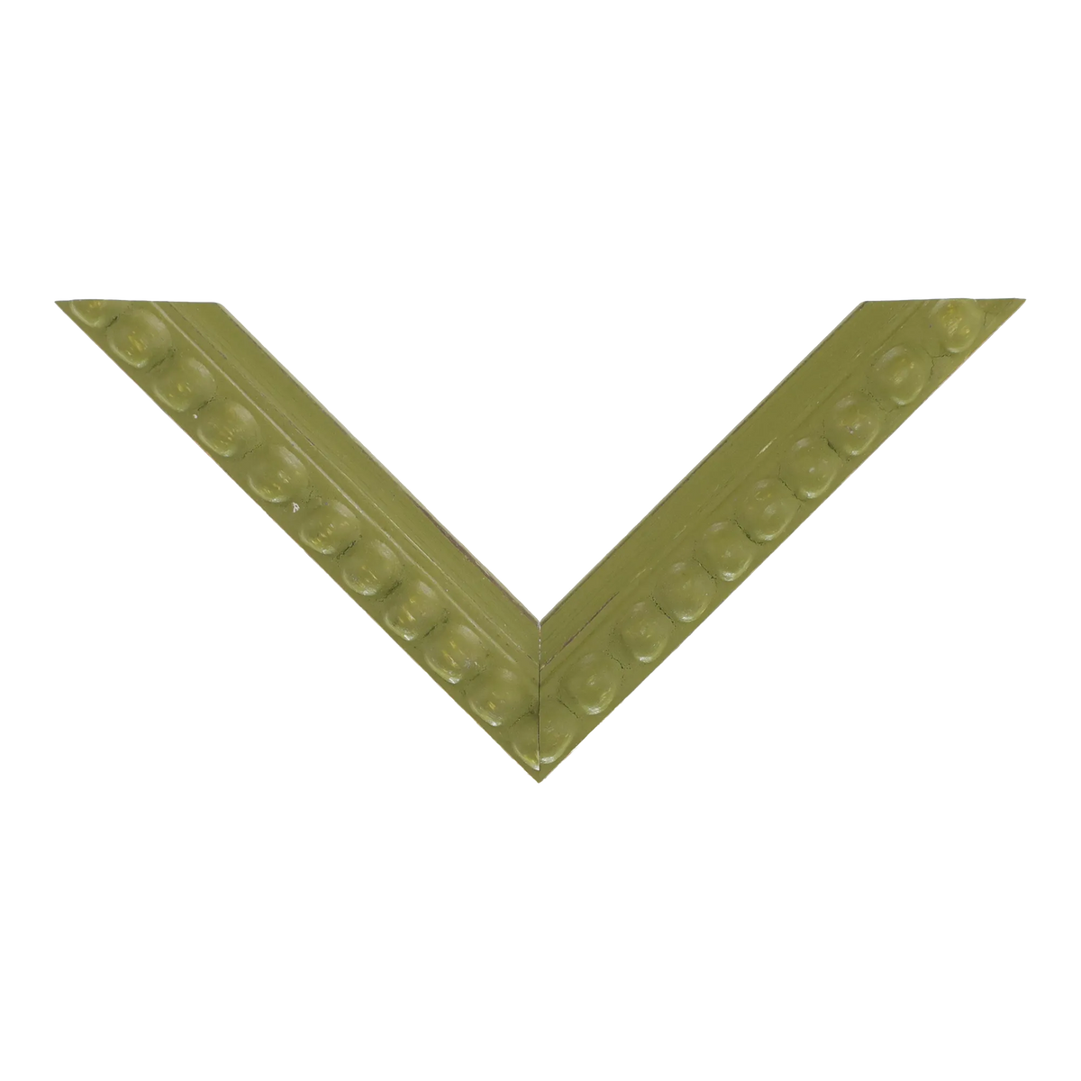 Top view of Nimbus picture frame in green