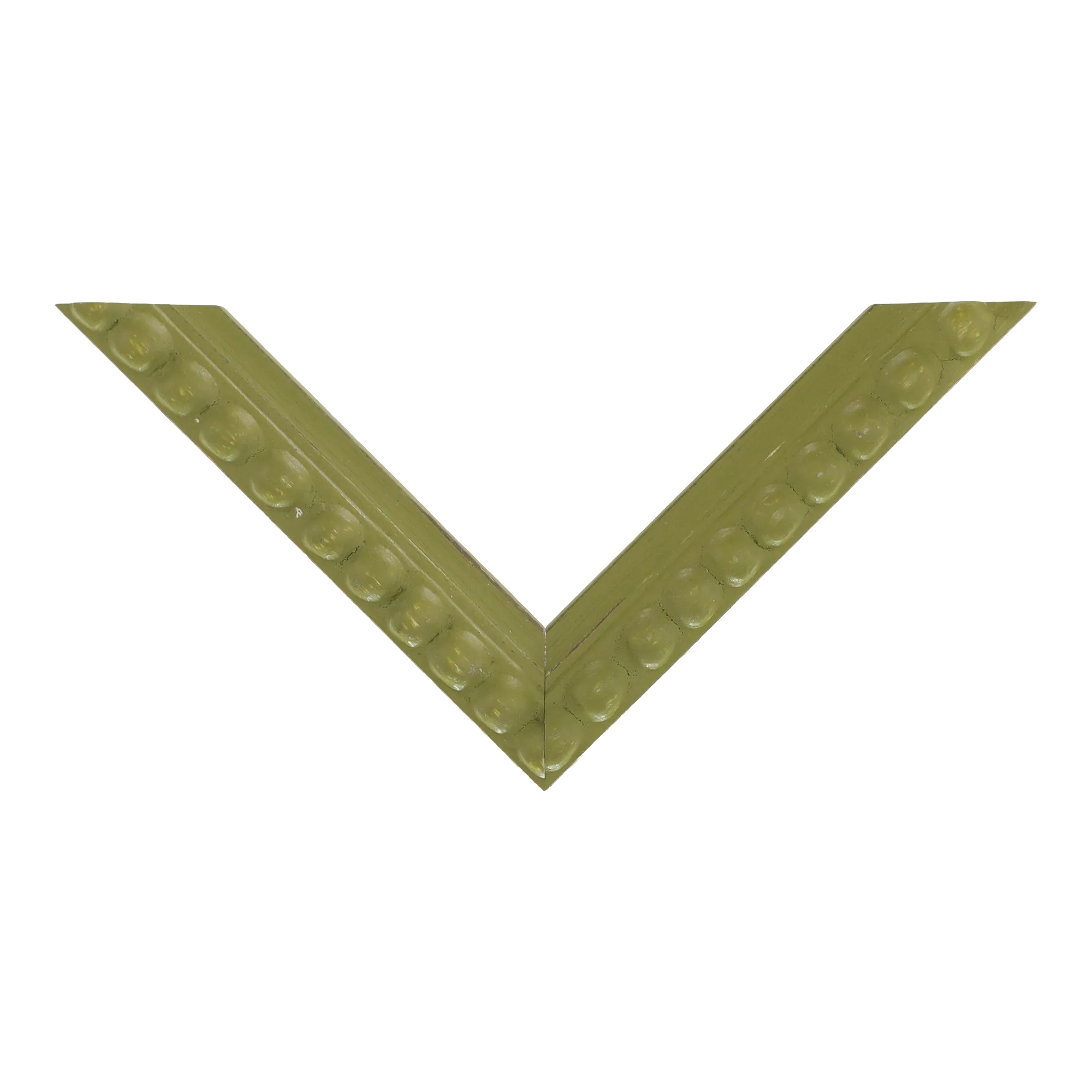 Top view of Nimbus picture frame in green