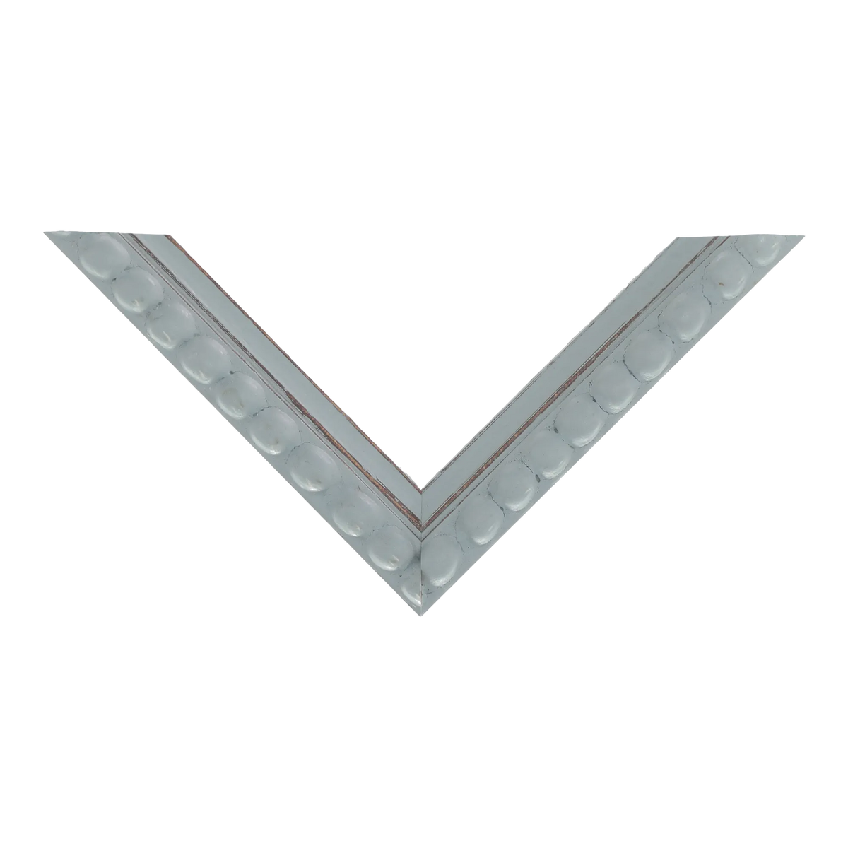 Top view of Nimbus picture frame in grey