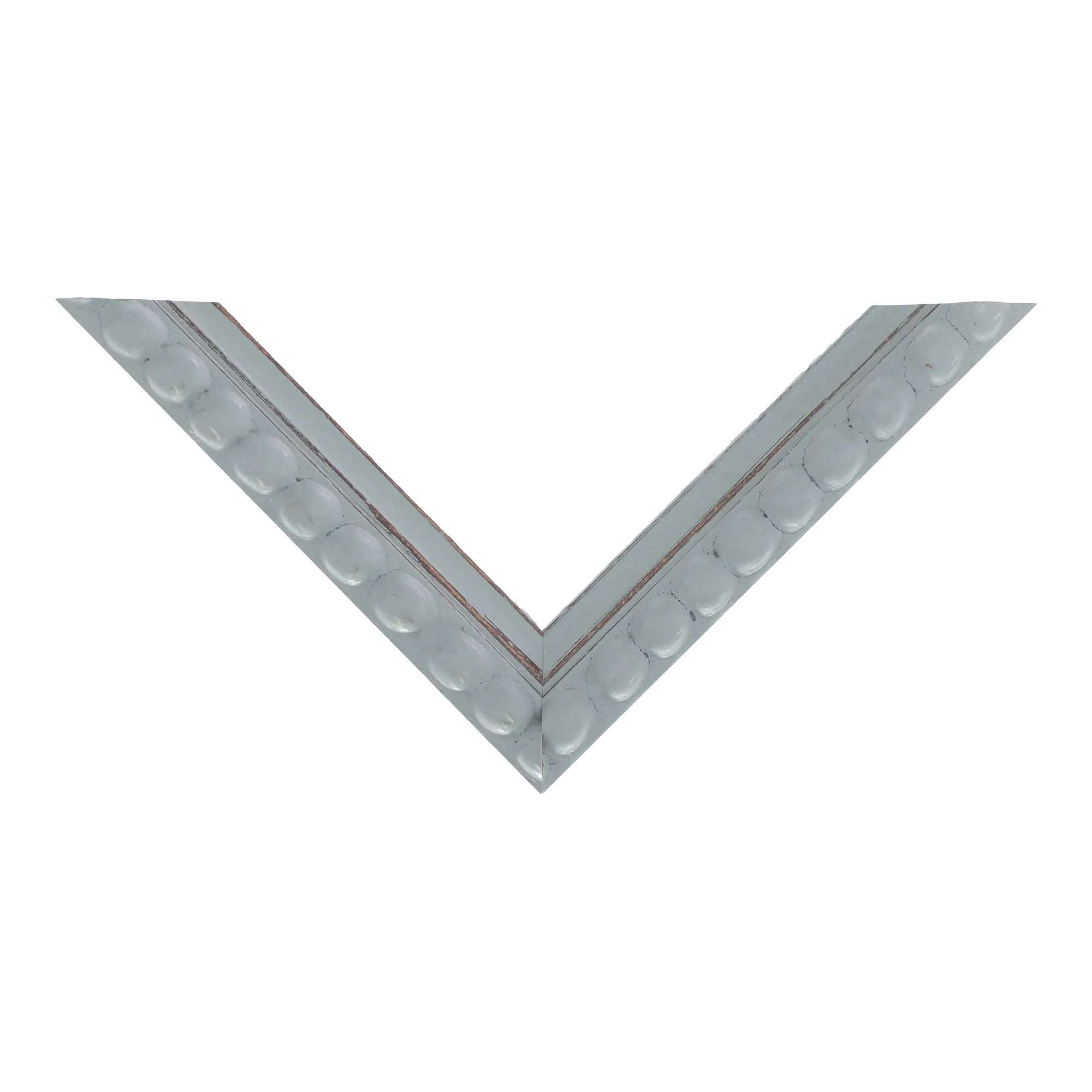 Top view of Nimbus picture frame in grey