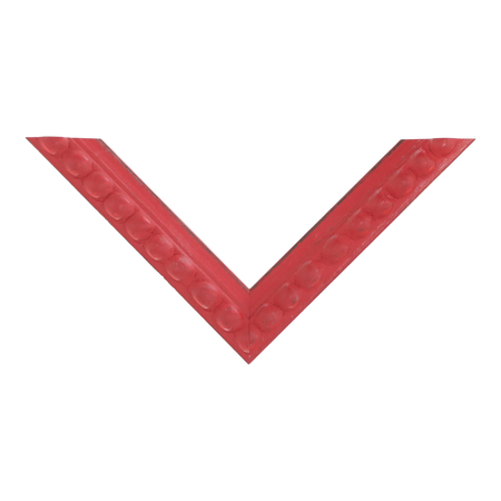 Top view of Nimbus picture frame in red
