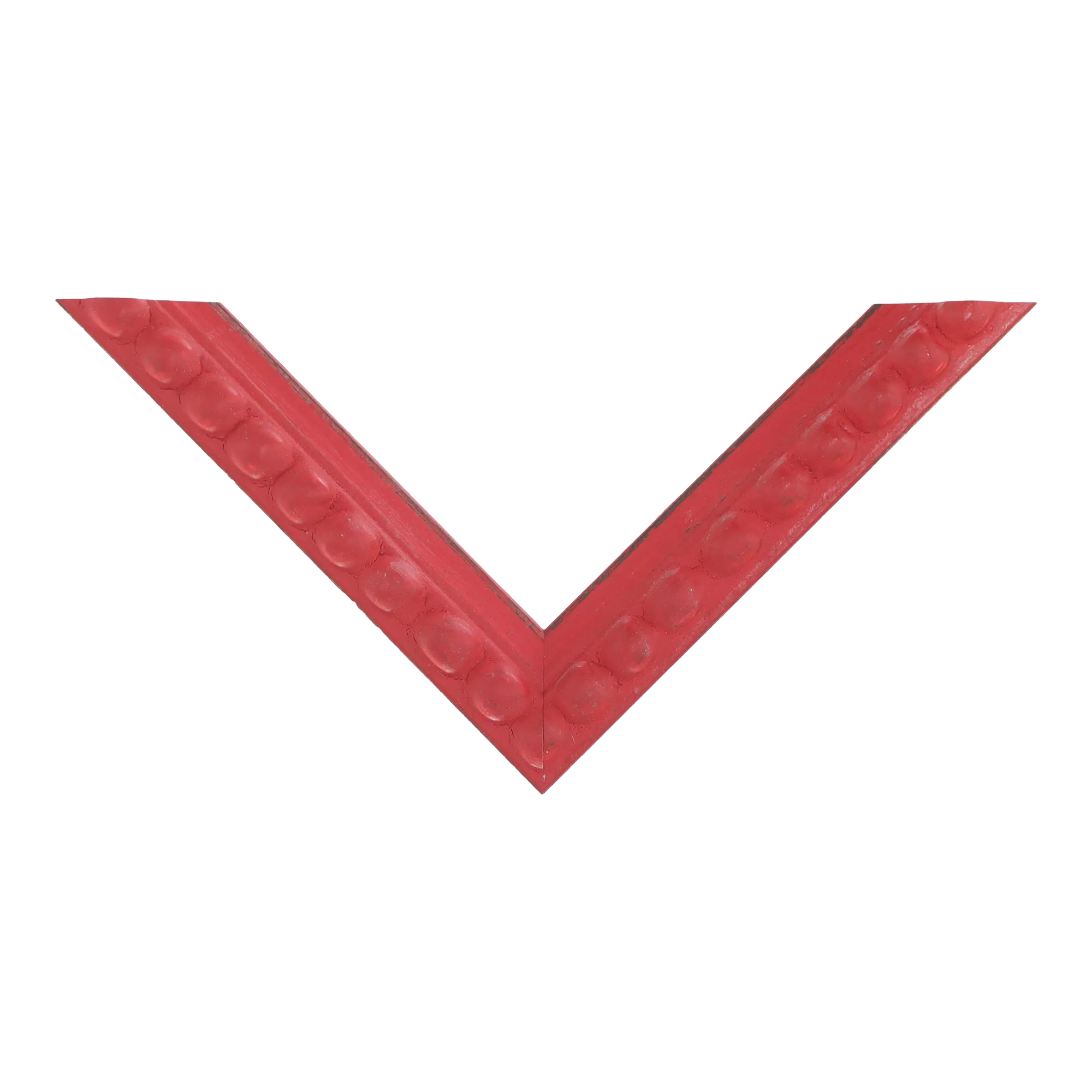Top view of Nimbus picture frame in red