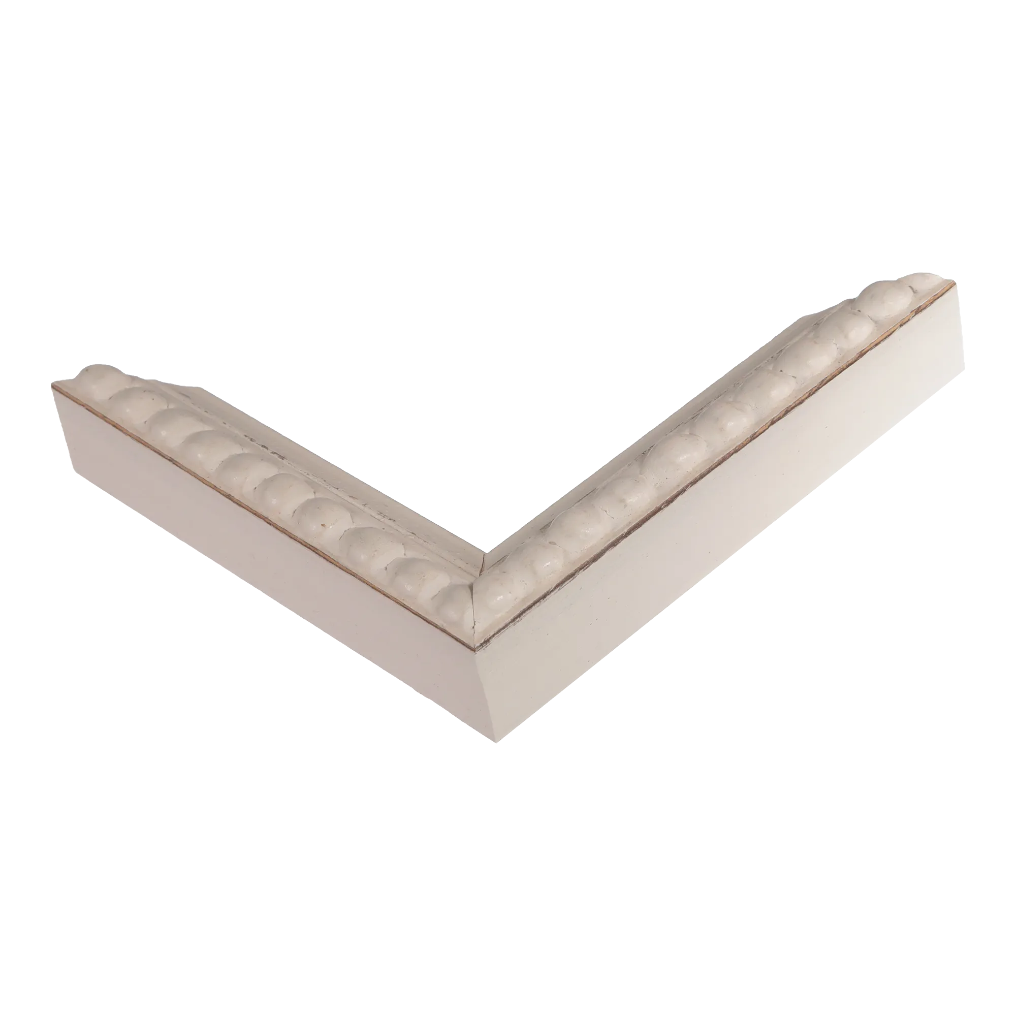 Corner view of Nimbus in white picture frame