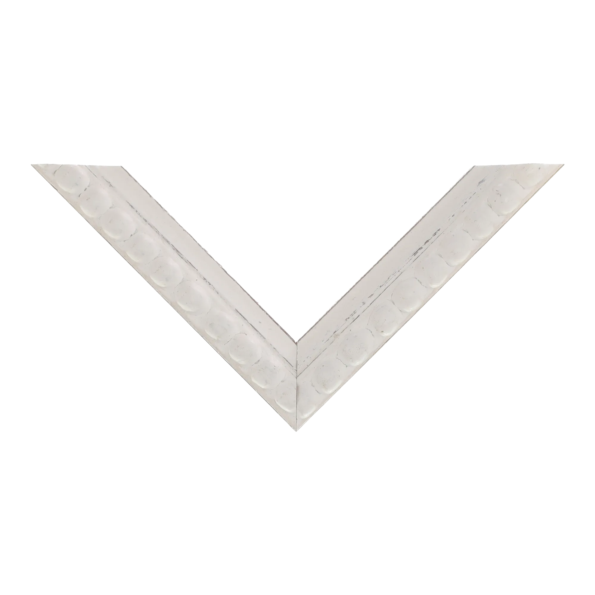 Top view of Nimbus picture frame in white