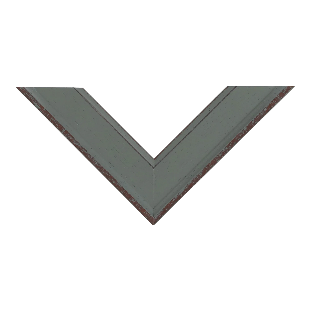 Top view of Nordic picture frame in blue