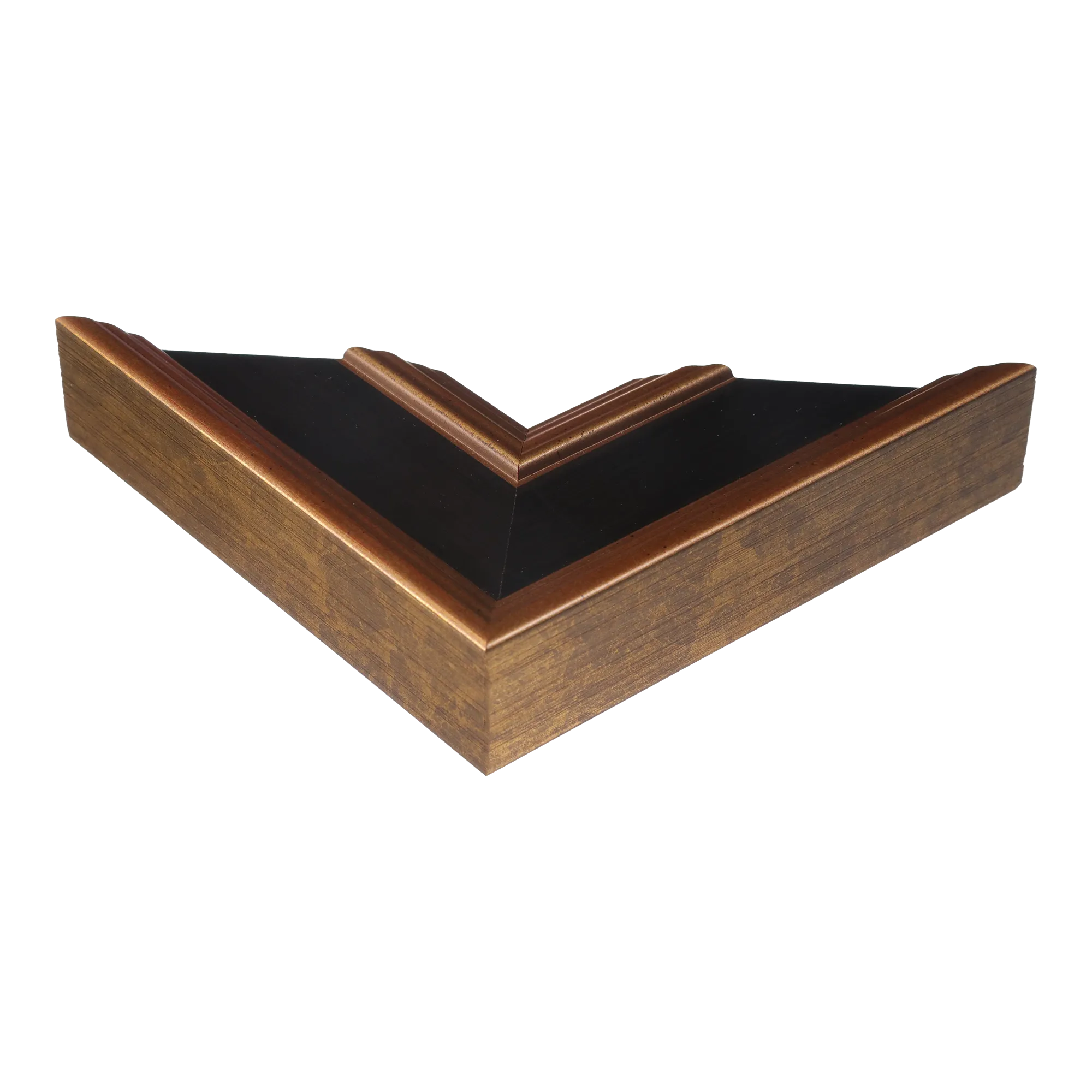 Corner view of Palazzo in black & gold picture frame