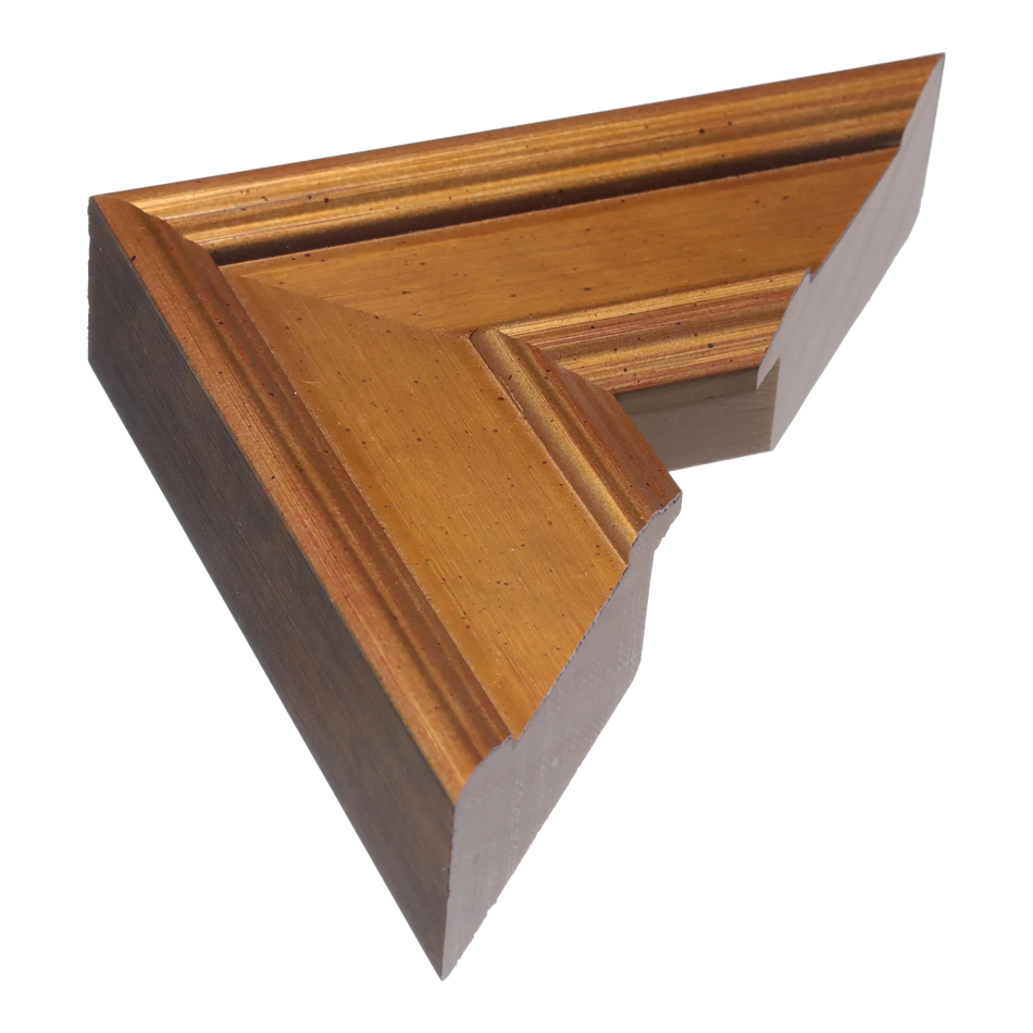 Palazzo in gold picture frame