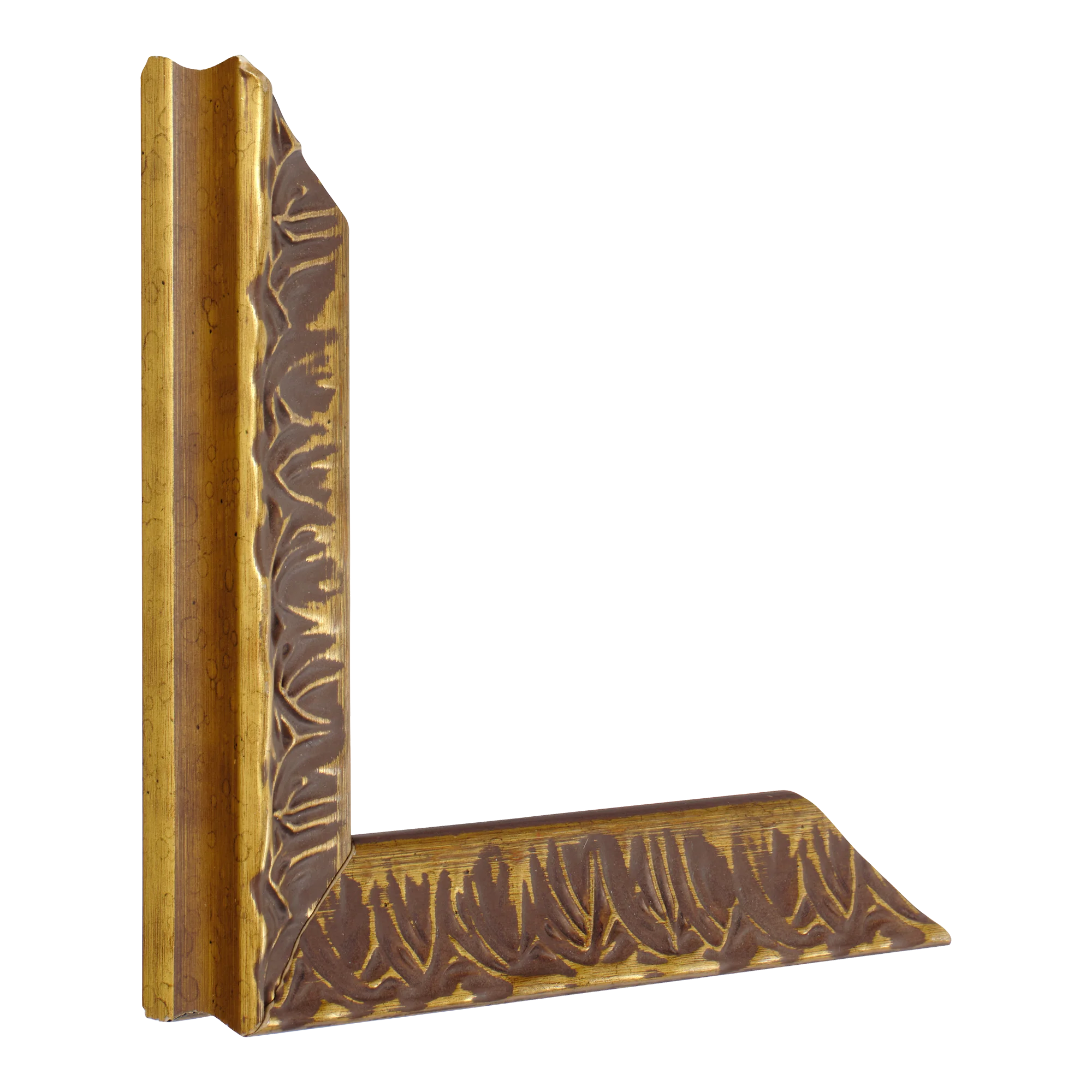 Portico in gold picture frame