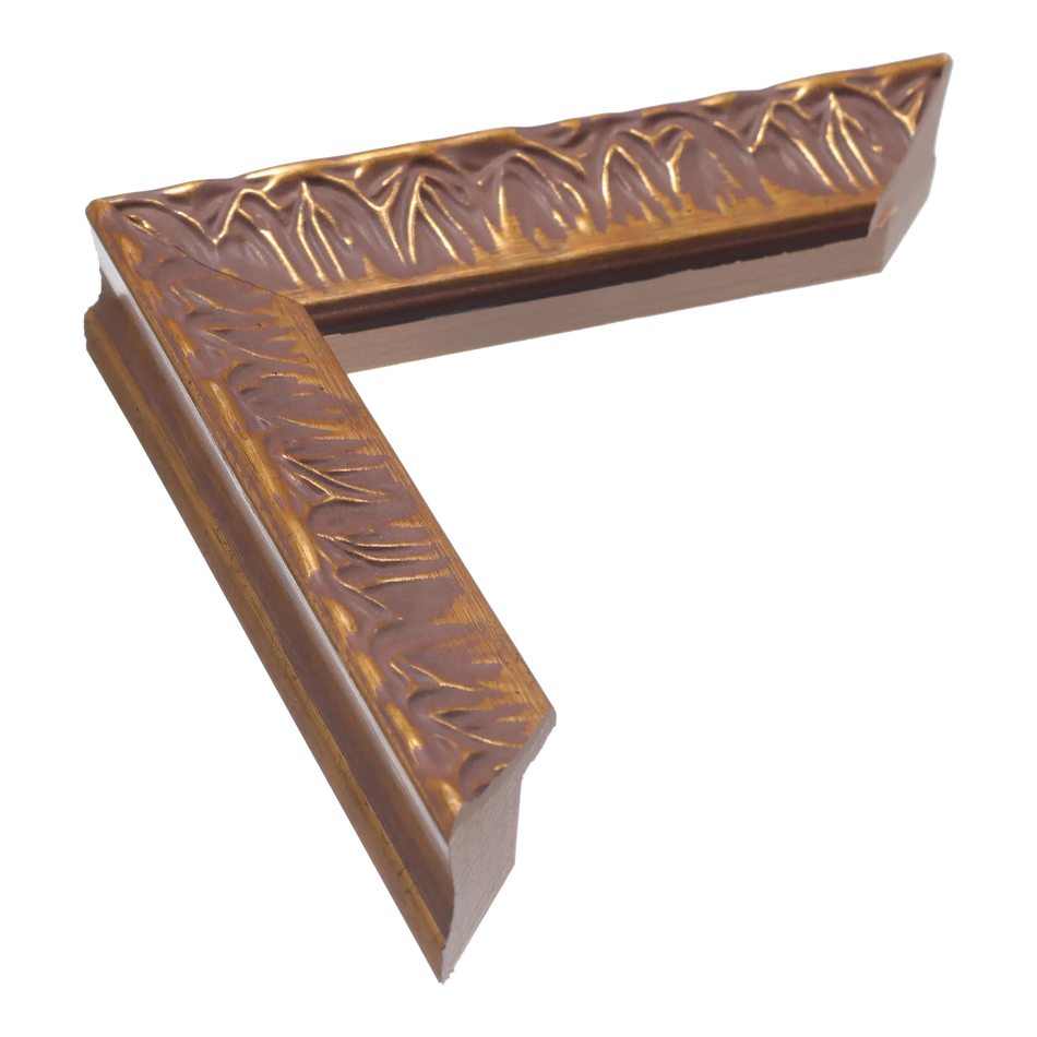 Portico in gold picture frame