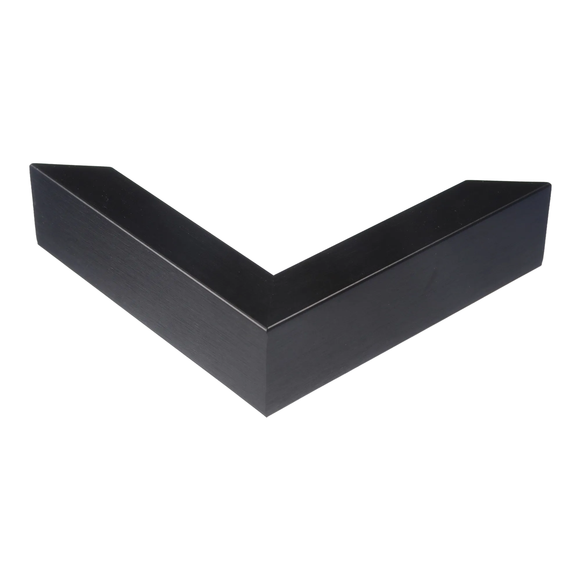 Corner view of Prima in black picture frame