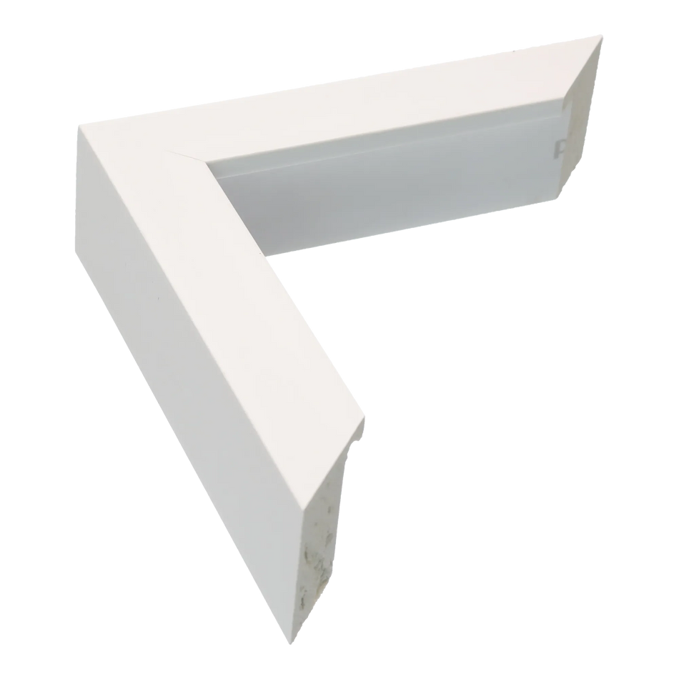 Prima in white picture frame