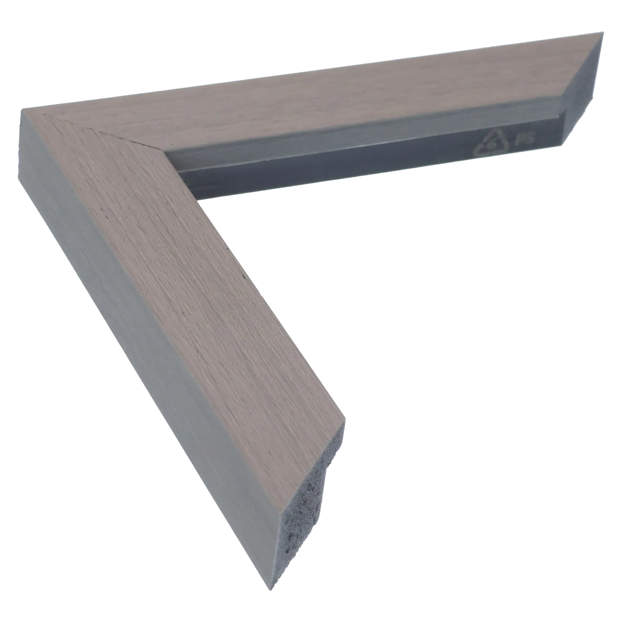 Pure in brushed grey picture frame