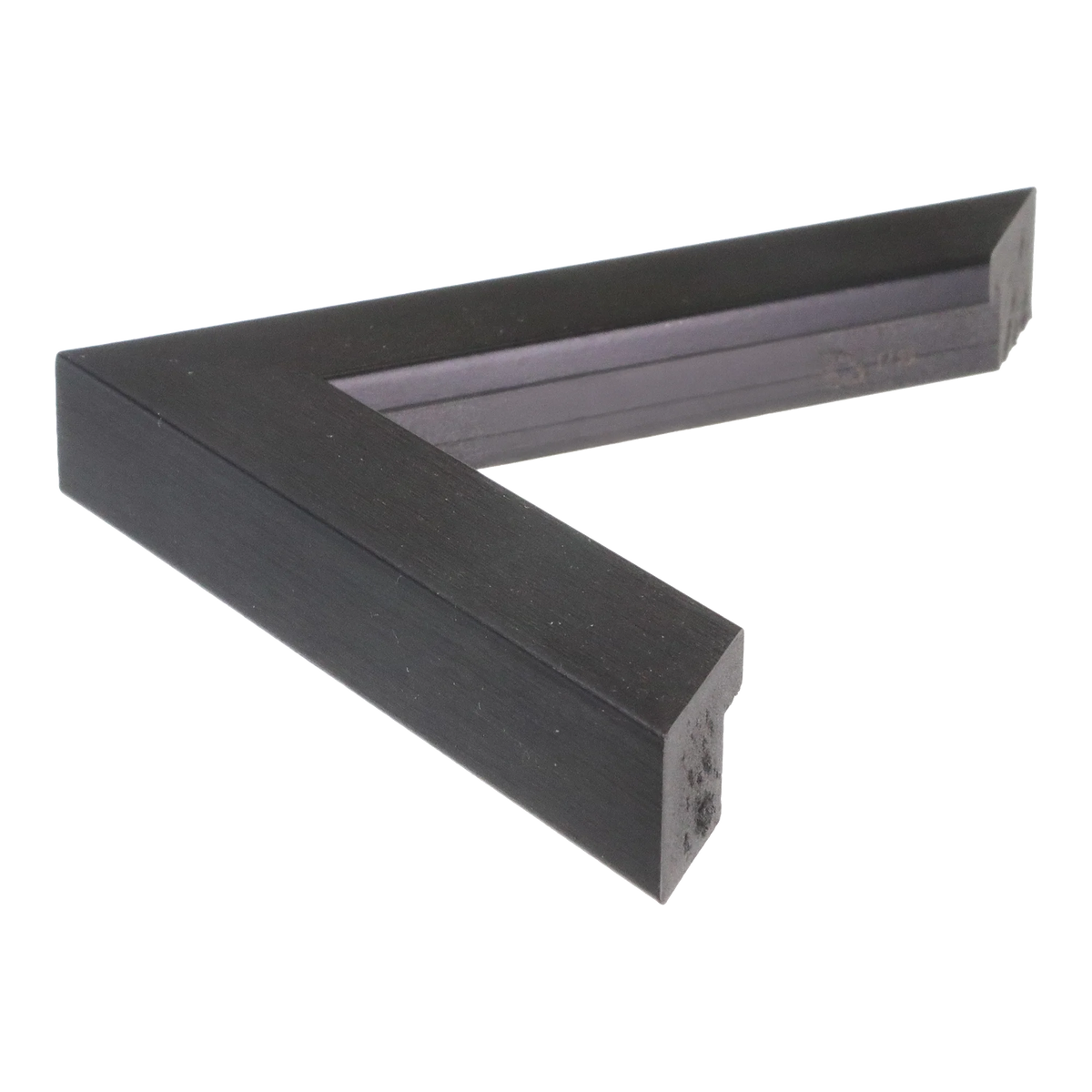 Side view of Pure picture frame in black