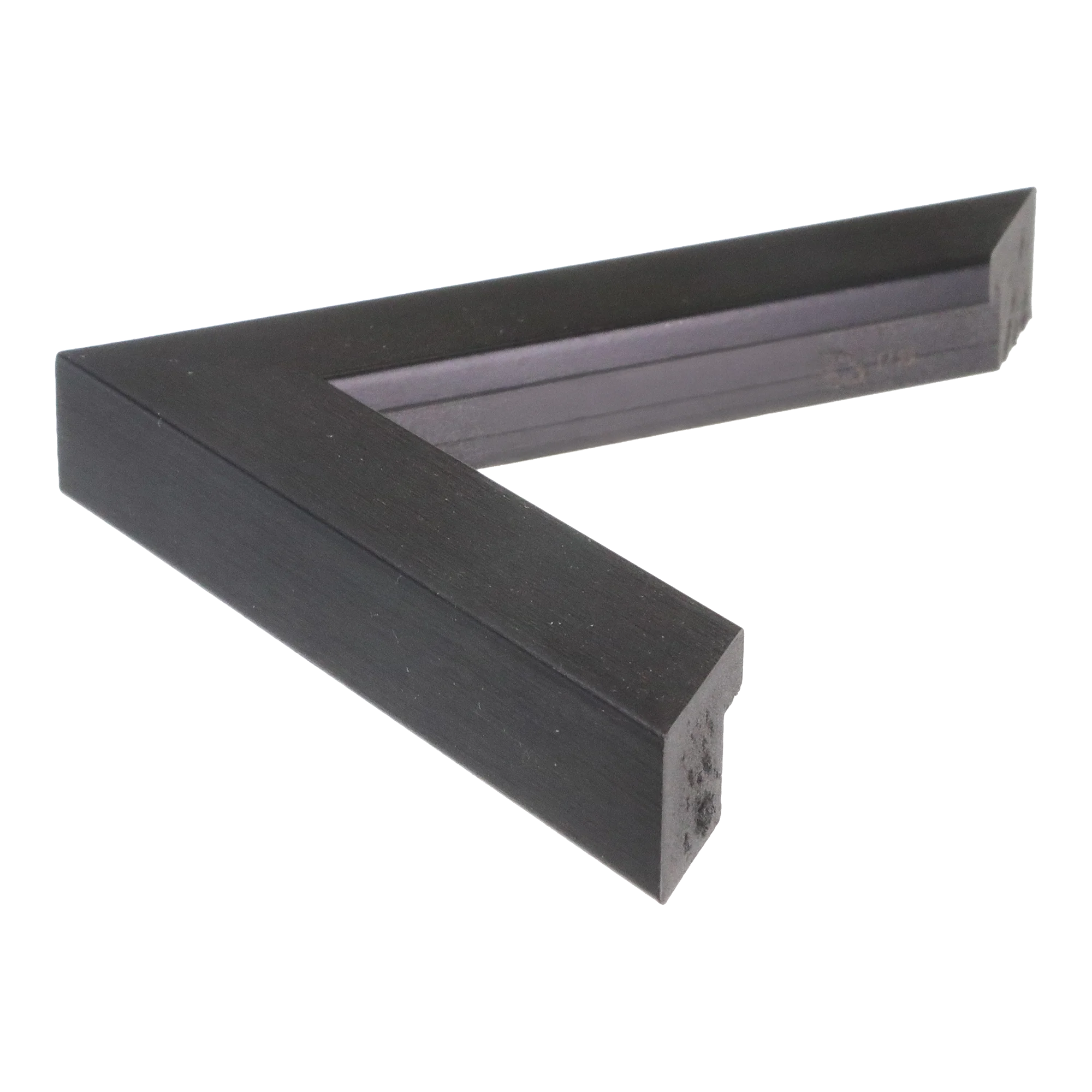 Side view of Pure picture frame in black