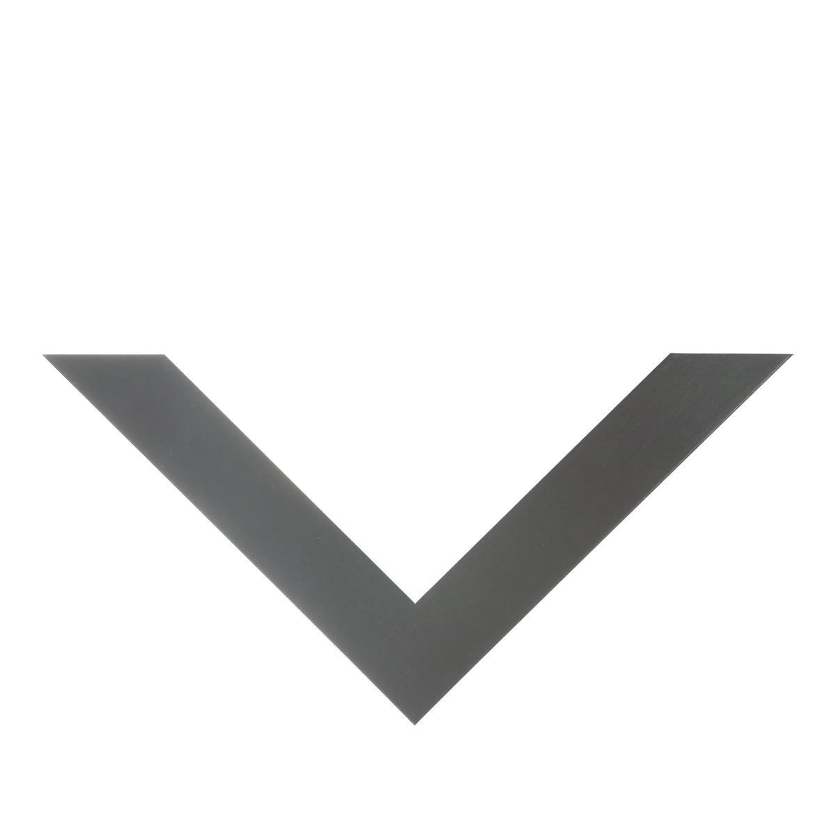 Top view of Pure picture frame in black