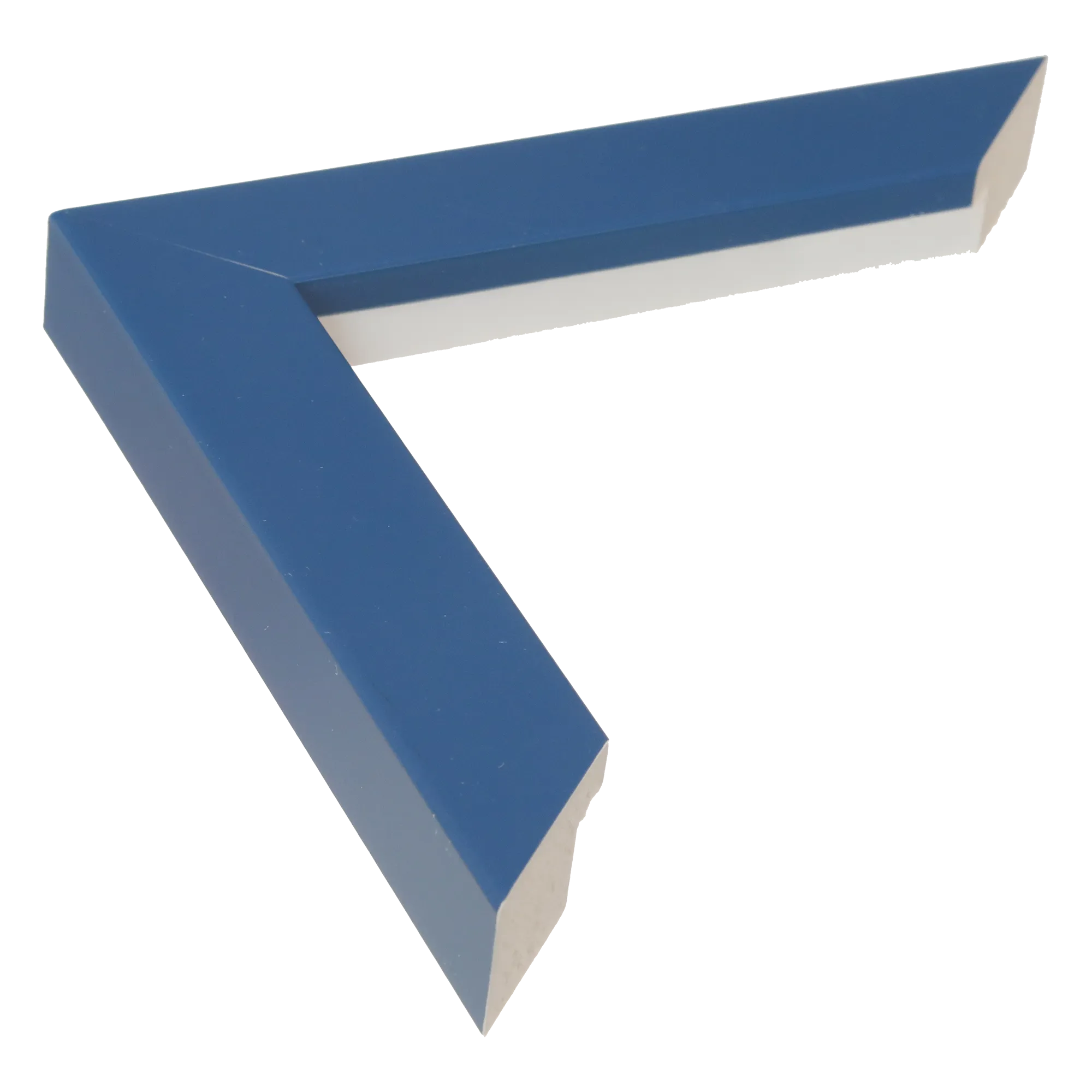 Pure in blue picture frame