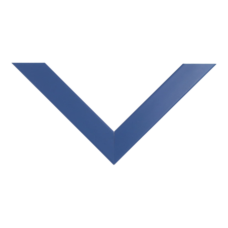 Top view of Pure picture frame in blue