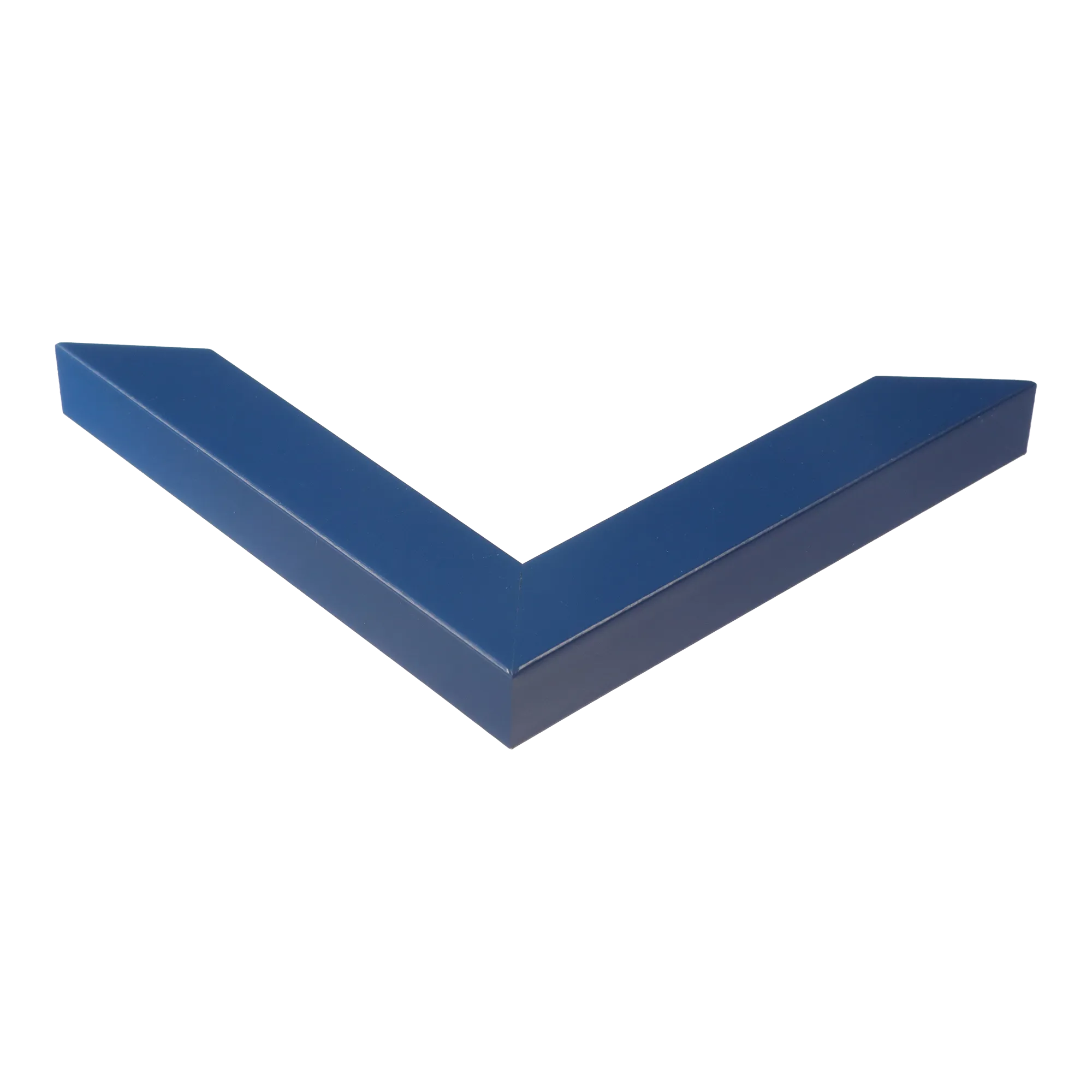 Corner view of Pure in blue picture frame