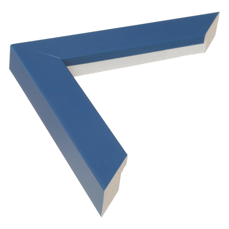 Pure in blue picture frame