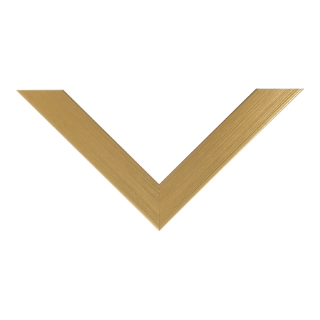 Top view of Pure picture frame in gold