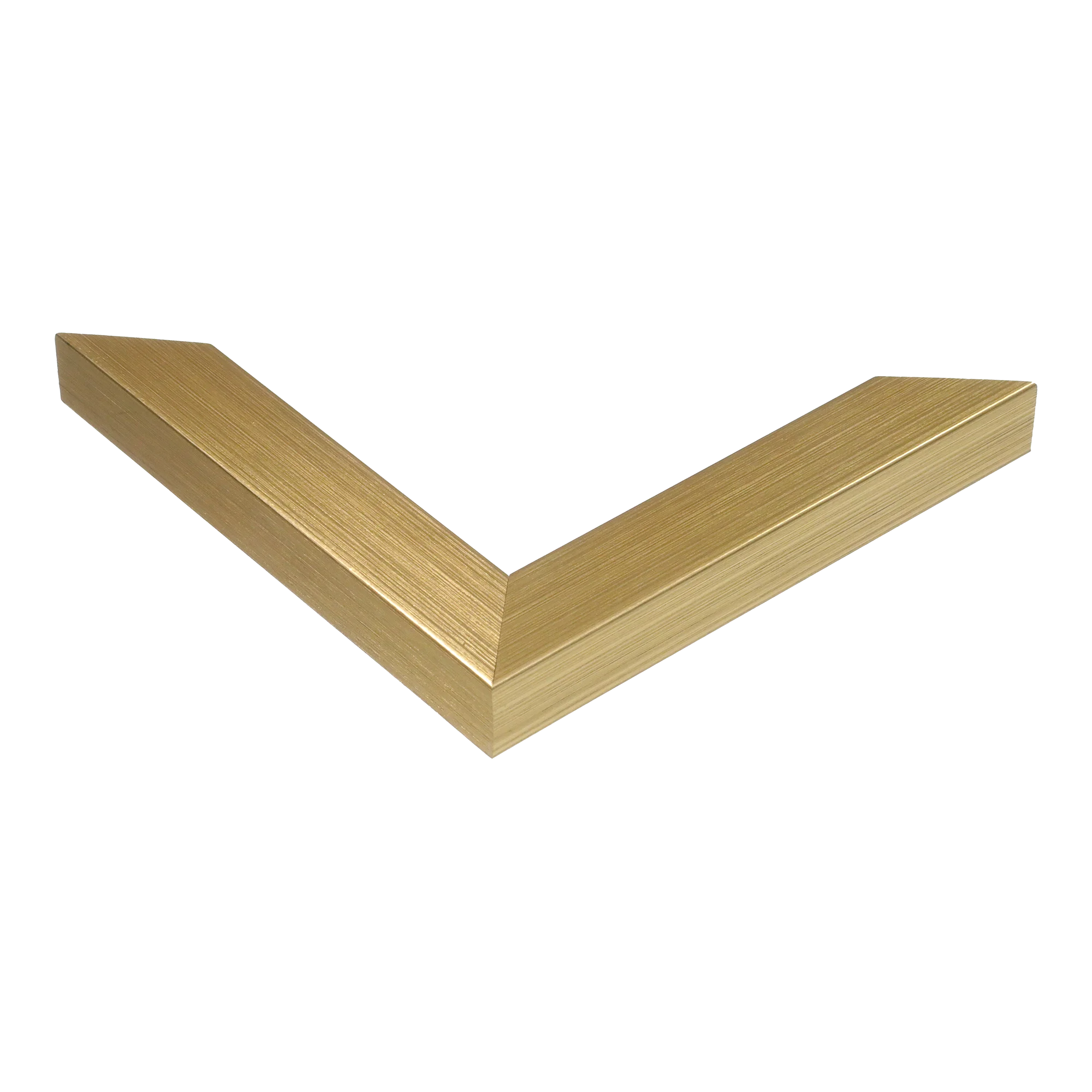 Corner view of Pure in gold picture frame