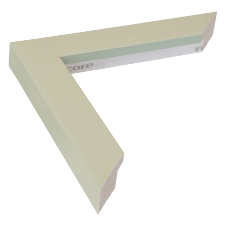 Pure in green picture frame