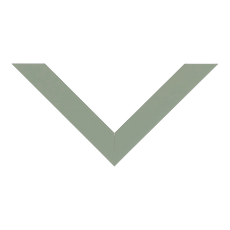 Top view of Pure picture frame in green