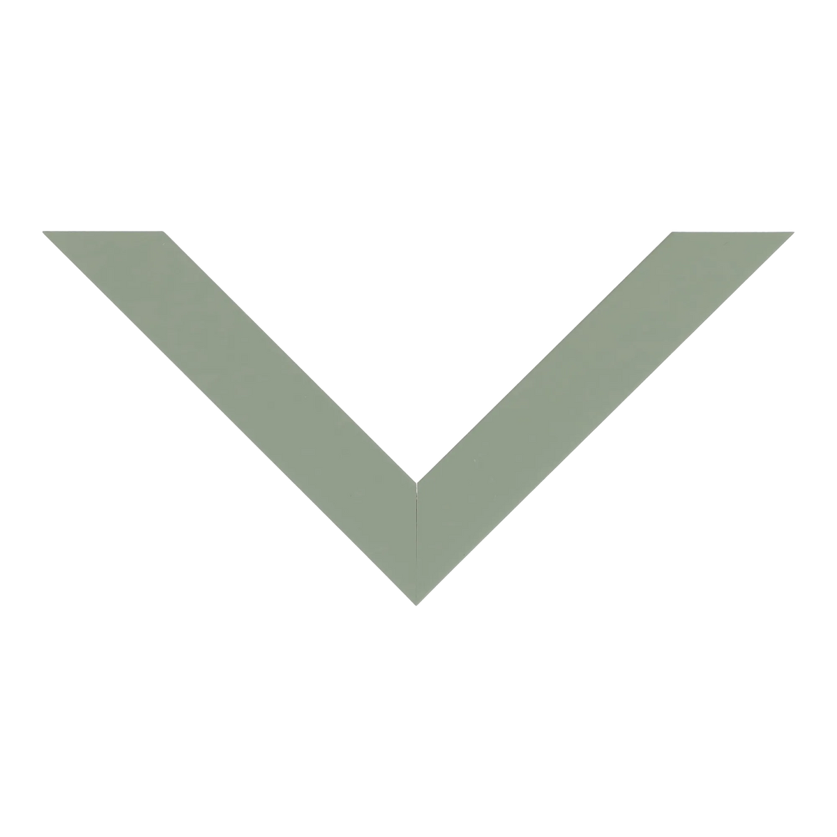 Top view of Pure picture frame in green