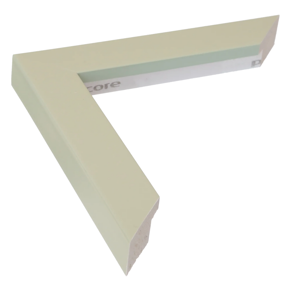 Pure in green picture frame