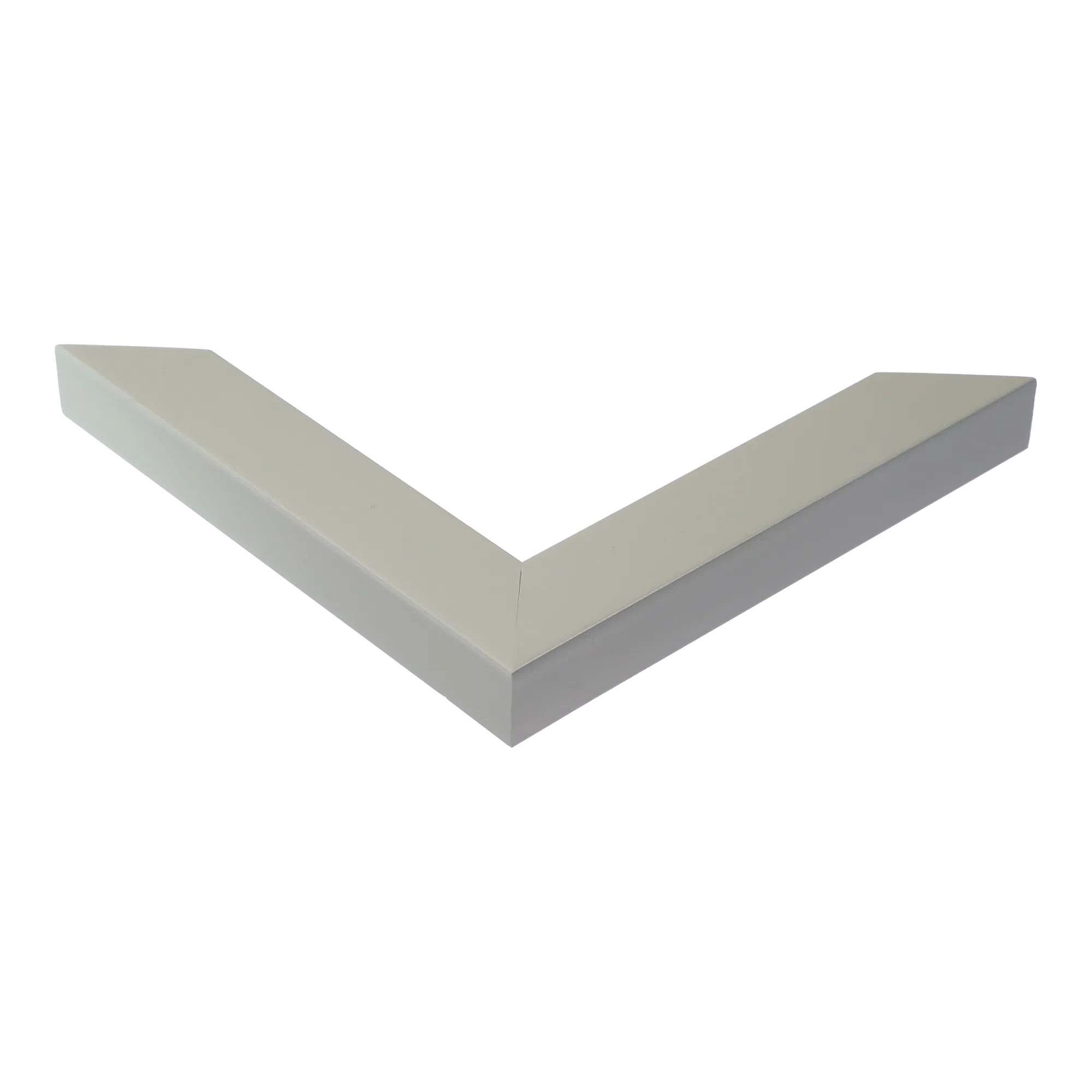 Corner view of Pure in green picture frame