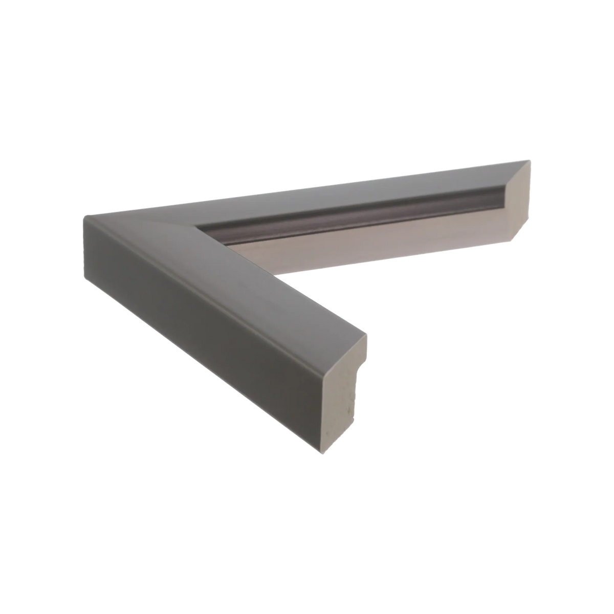 Side view of Pure picture frame in grey