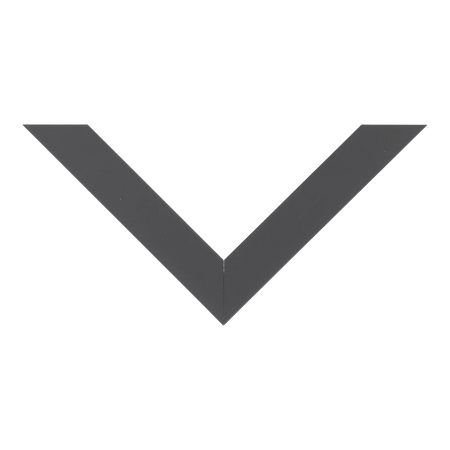 Top view of Pure picture frame in grey