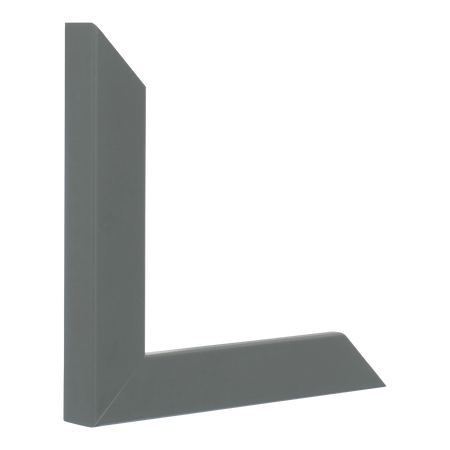 Pure in grey picture frame