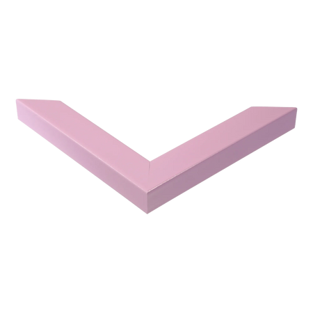 Corner view of Pure in lilac picture frame