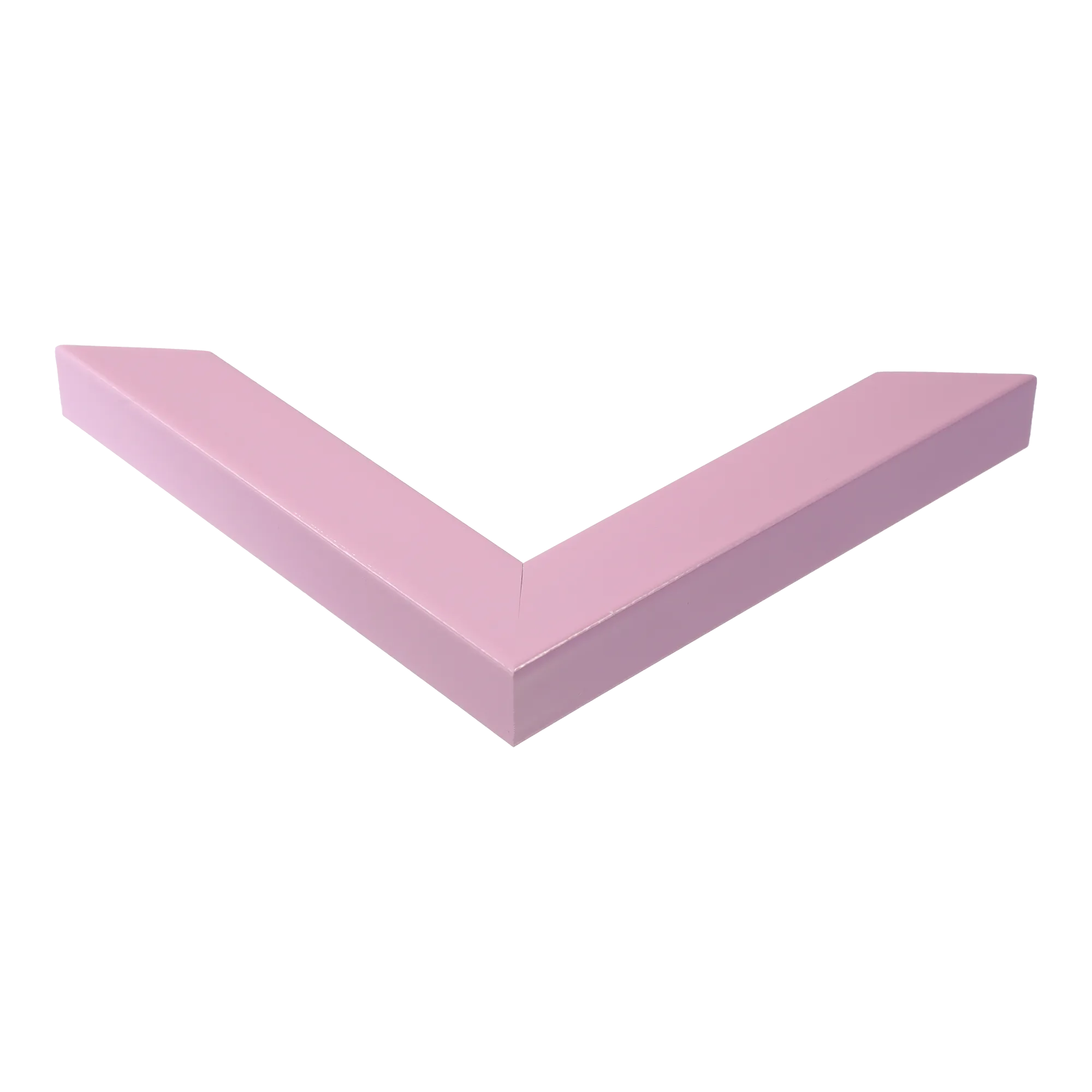 Corner view of Pure in lilac picture frame