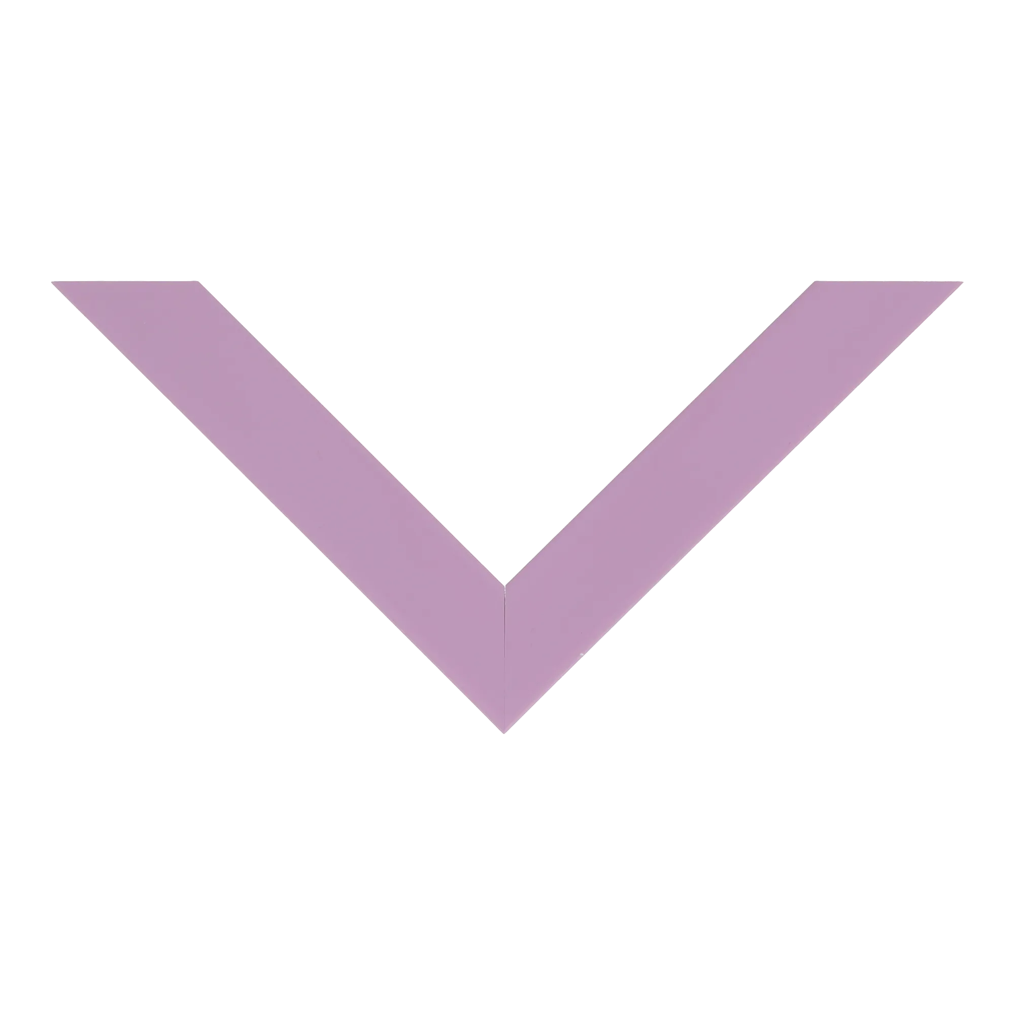 Top view of Pure picture frame in lilac