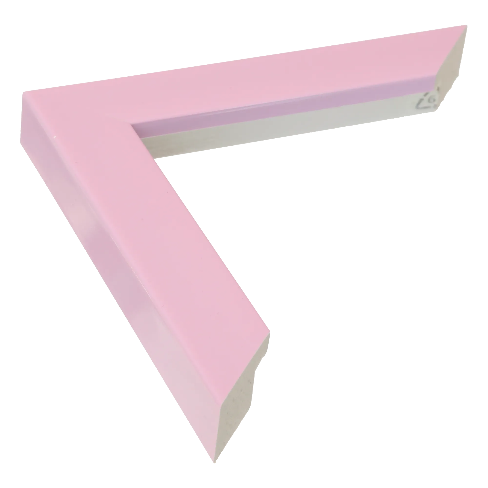 Pure in lilac picture frame