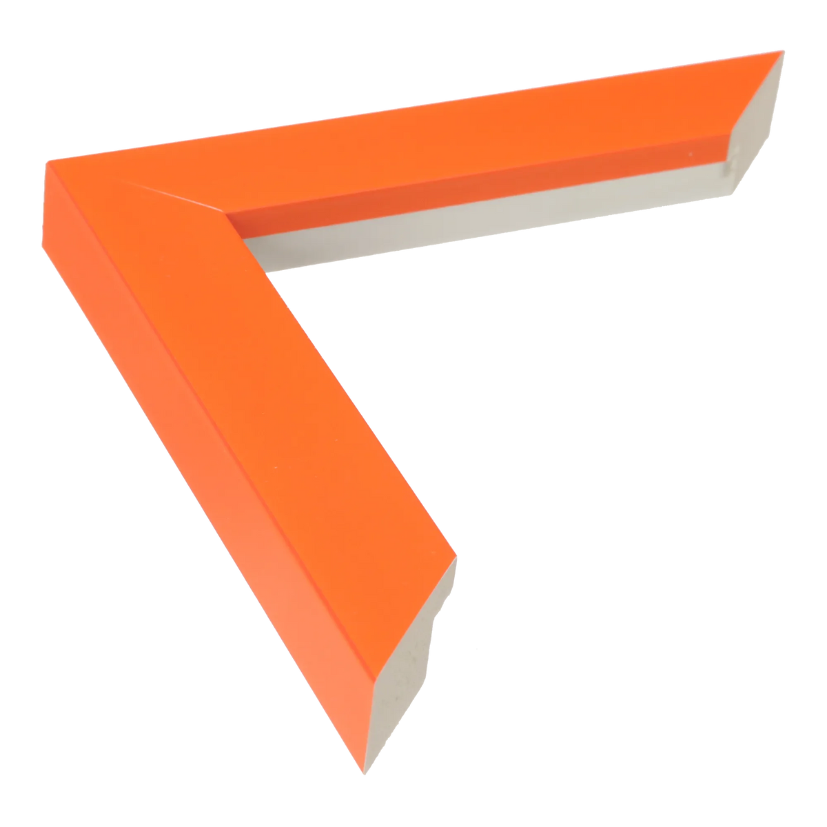 Pure in orange picture frame